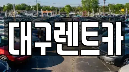 경북 안동시 운안동 렌트카 전문 대구렌트카