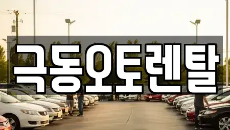 경북 포항시 남구 괴동동 렌트카 전문 극동오토렌탈