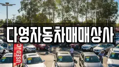 경상남도 고성군 대가면 중고차매매 전문 다영자동차매매상사