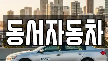 경상남도 김해시 응달동 중고차 전문 동서자동차