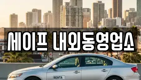 경상남도 김해시 흥동 렌트카 전문 세이프 내외동영업소