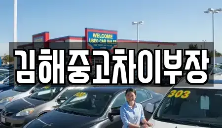 경상남도 김해시 흥동 중고차 전문 김해중고차이부장