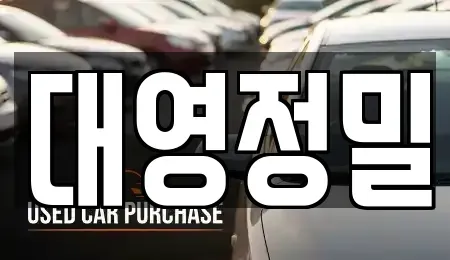 경상남도 양산시 명동 중고차매매 전문 대영정밀