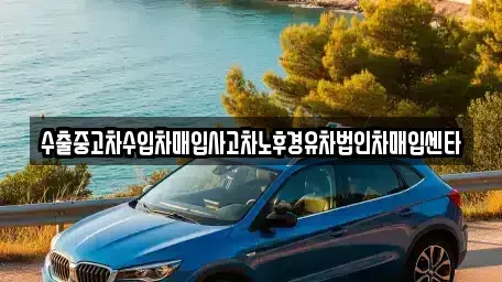 경상남도 의령군 지정면 중고차매입 전문 수출중고차수입차매입사고차노후경유차법인차매입센타