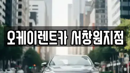 경상남도 창원시 마산합포구 창동 렌트카 전문 오케이렌트카 서창원지점