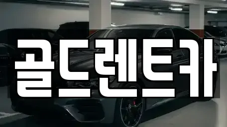 경상남도 창원시 의창구 퇴촌동 렌트카 전문 골드렌트카