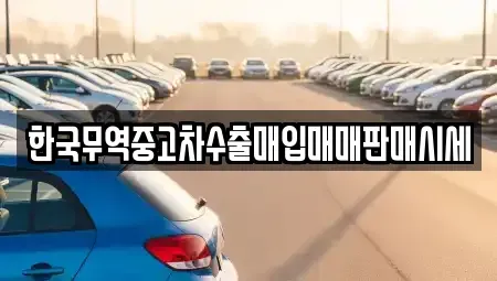 경상남도 창원시 의창구 퇴촌동 중고차 전문 한국무역중고차수출매입매매판매시세