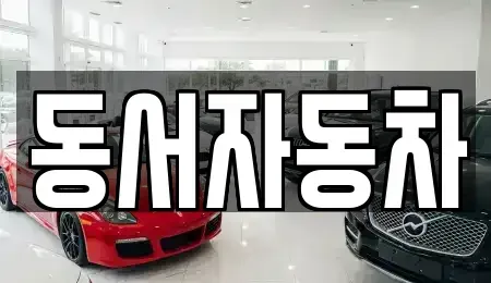 경상남도 통영시 정량동 중고차매매 전문 동서자동차