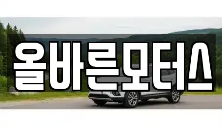 경상북도 경주시 건천읍 중고차매입 전문 올바른모터스