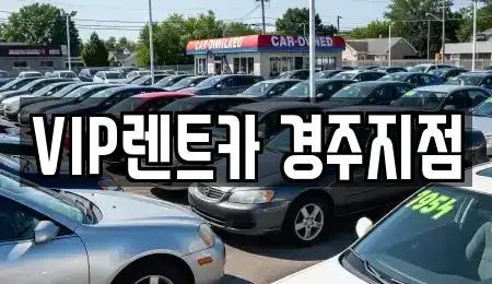경상북도 경주시 황남동 렌트카 전문 VIP렌트카 경주지점