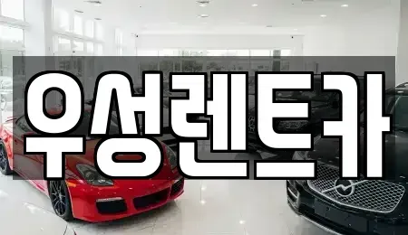 경상북도 경주시 황남동 렌트카 전문 우성렌트카