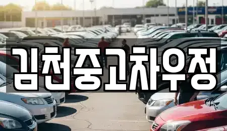 경상북도 김천시 평화동 중고차매매 전문 김천중고차우정