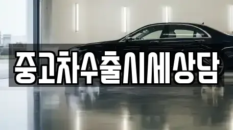 경상북도 김천시 평화동 중고차매매 전문 중고차수출시세상담