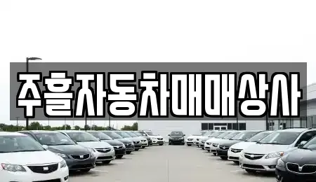 경상북도 문경시 모전동 중고차매매 전문 주흘자동차매매상사