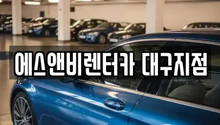 경상북도 영천시 단기렌트카 전문 에스앤비렌터카 대구지점
