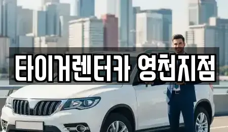 경상북도 영천시 작산동 렌트카 전문 타이거렌터카 영천지점