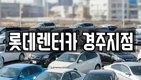 경상북도 영천시 장기렌트카 전문 롯데렌터카 경주지점