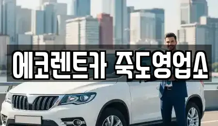 경상북도 포항시 렌트카 전문 에코렌트카 죽도영업소
