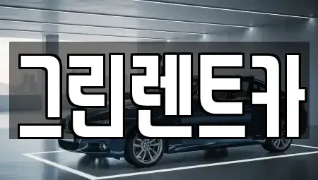 광주 동구 용산동 장기렌트카 전문 그린렌트카