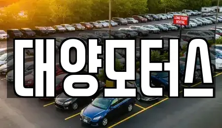 광주 북구 각화동 중고차 전문 대양모터스