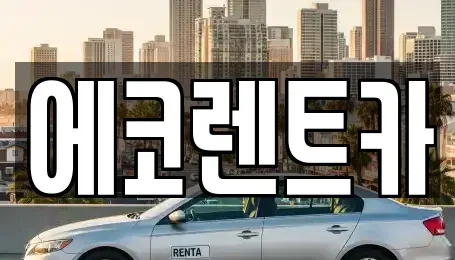 광주광역시 광산구 도산동 렌트카 전문 에코렌트카