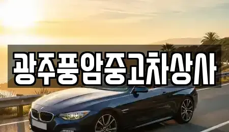 광주광역시 광산구 삼거동 중고차 전문 광주풍암중고차상사