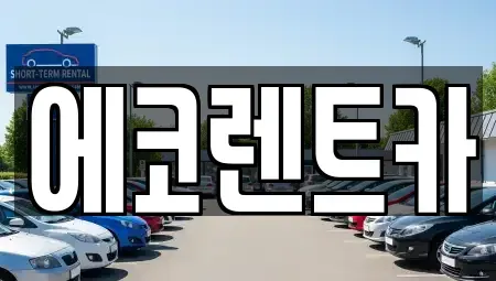 광주광역시 남구 도금동 렌트카 전문 에코렌트카