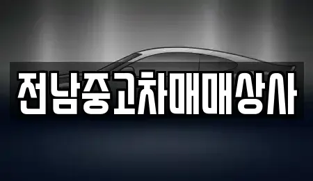 광주광역시 남구 도금동 중고차 전문 전남중고차매매상사