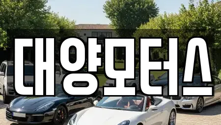 광주광역시 동구 용산동 중고차 전문 대양모터스