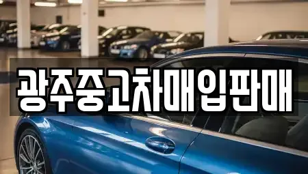 광주광역시 동구 용산동 중고차매입 전문 광주중고차매입판매