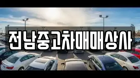 광주광역시 동구 장동 중고차 전문 전남중고차매매상사
