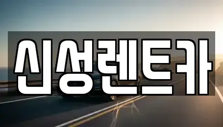 광주광역시 북구 청풍동 렌트카 전문 신성렌트카