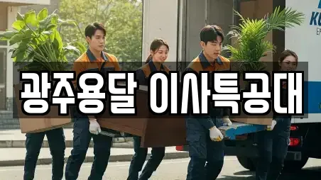 광주용달 이사특공대