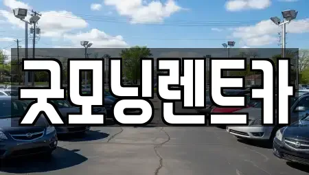 대구 달서구 신당동 렌트카 전문 굿모닝렌트카