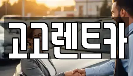 대구 달서구 호림동 렌트카 전문 고고렌트카