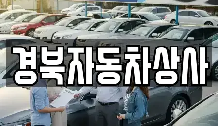 대구 동구 덕곡동 중고차 전문 경북자동차상사