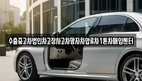 대구 동구 매여동 중고차 전문 수출중고차법인차고장사고차망자차압류차1톤차매입센터