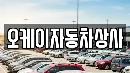 대구 동구 용계동 중고차매매 전문 오케이자동차상사