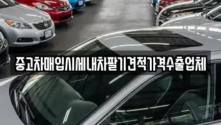 대구 동구 용계동 중고차매입 전문 중고차매입시세내차팔기견적가격수출업체