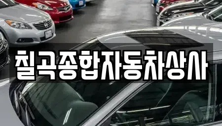 대구 북구 관음동 중고차 전문 칠곡종합자동차상사