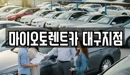 대구 수성구 만촌동 장기렌트카 전문 마이오토렌트카 대구지점