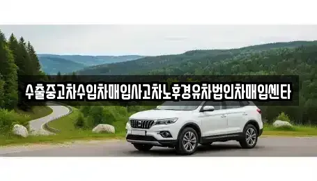 대구광역시 동구 부동 중고차매입 전문 수출중고차수입차매입사고차노후경유차법인차매입센타