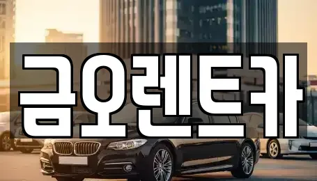 대구광역시 북구 고성동2가 단기렌트카 전문 금오렌트카