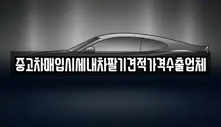 대구광역시 북구 고성동2가 중고차매매 전문 중고차매입시세내차팔기견적가격수출업체
