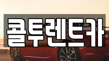 대구광역시 수성구 황금동 렌트카 전문 콜투렌트카