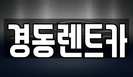 대구광역시 중구 삼덕동1가 렌트카 전문 경동렌트카