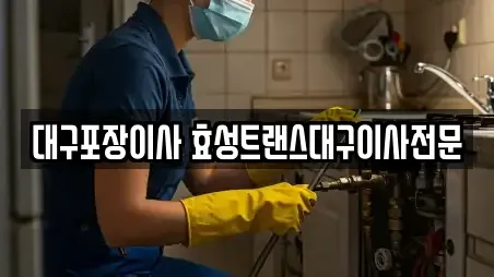 대구포장이사 효성트랜스대구이사전문