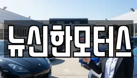 대전 대덕구 덕암동 중고차 전문 뉴신한모터스