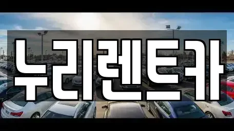 대전 서구 갈마동 렌트카 전문 누리렌트카