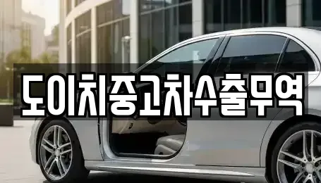 대전광역시 대덕구 장동 중고차매매 전문 도이치중고차수출무역
